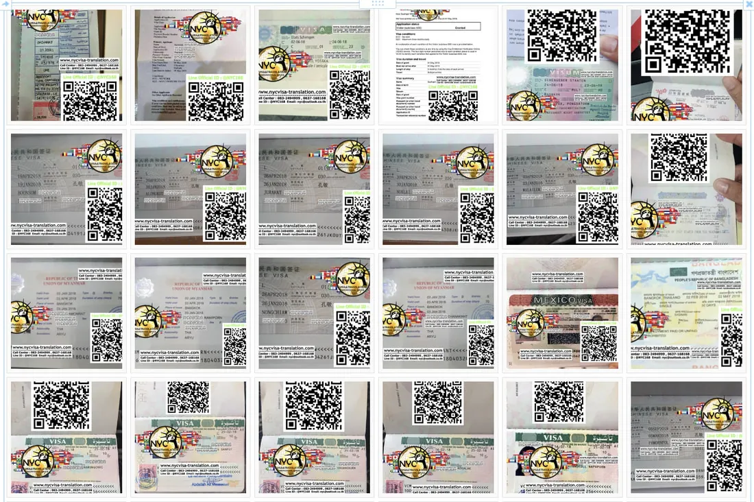 Global Visa Sample Visa Sample